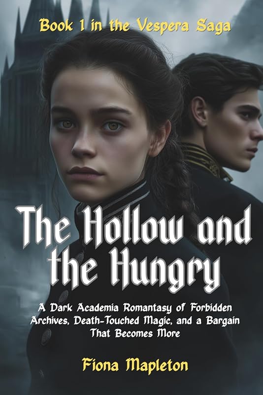 The Hollow and the Hungry: A Dark Academia Romantasy of Forbidden Archives, Death-Touched Magic, and a Bargain That Becomes More (The Vespera Saga)