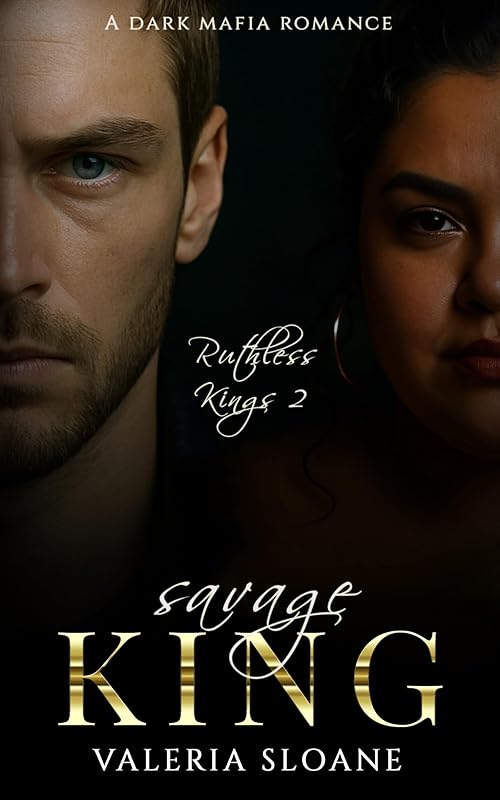 Savage King: Grumpy & Sunshine Forced Proximity Dark Mafia Romance (Ruthless Kings Book 2)