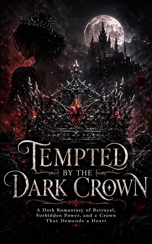 Tempted by the Dark Crown: A Dark Romantasy of Betrayal, Forbidden Power, and a Crown That Demands a Heart (The Crownbound Hearts Saga Book 4)