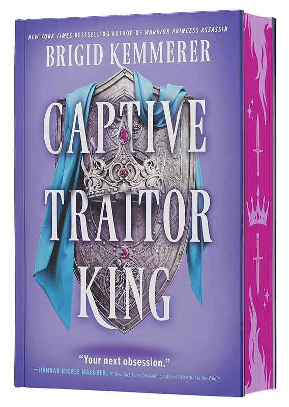Captive Traitor King (Deluxe Limited Edition): A Novel – An Epic Royal Fantasy Romance Where Three Hearts Battle for Two Kingdoms (Braided Fate, 2)