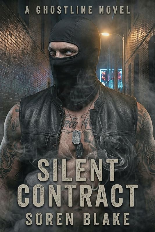 Silent Contract: A Dark MM Captive Romance: Ex-Military Hitman, Forced Protection, Motorcycle Club (GHOSTLINE MC: A Dark M/M Motorcycle Club Romance)
