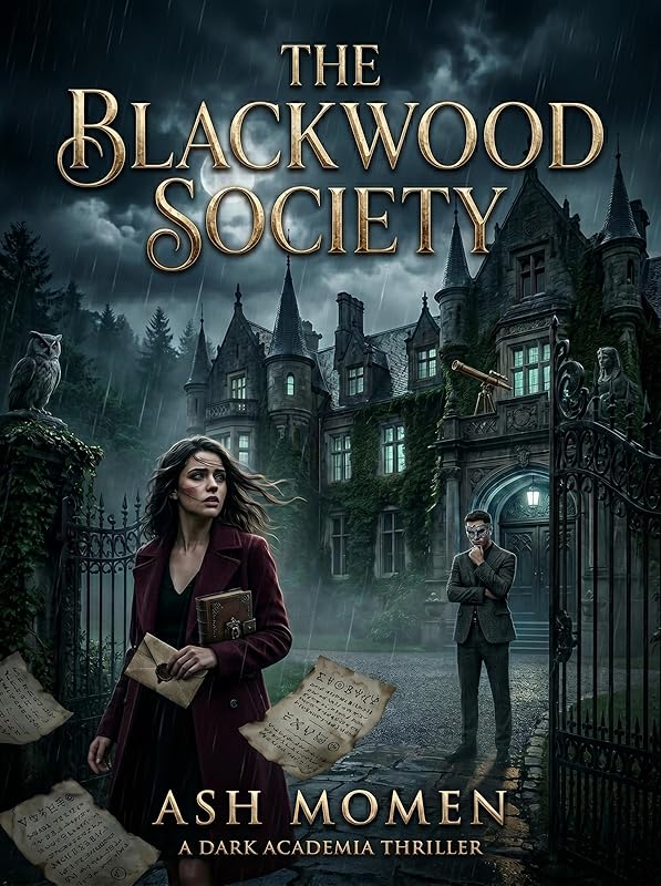 THE BLACKWOOD SOCIETY: Dark Academia Thriller with Romantic Tension