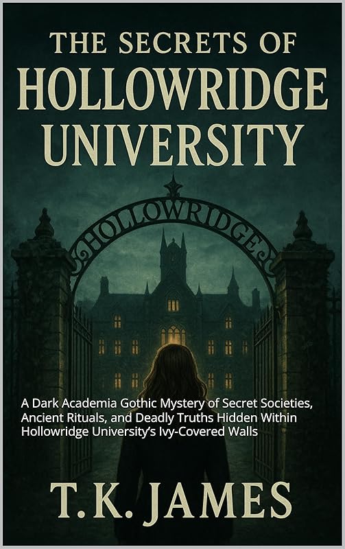 The of Hollowridge University: A Dark Academia Gothic Mystery of Secret Societies, Ancient Rituals, and Deadly Truths Hidden Within Hollowridge University’s Ivy-Covered Walls