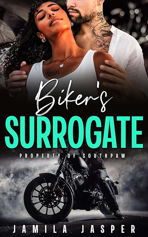 Biker's Surrogate: Property of Southpaw: BWWM Dark Motorcycle Club Romance (Rebel Barbarians MC: A Dark Motorcycle Club Romance Series Book 1)