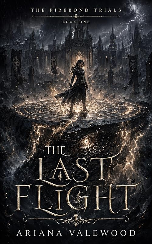 The Last Flight: A Dark Dragon Romantasy of Forbidden Bonds, Academy Trials, Ancient Magic, and a Morally Grey Enemy Rider (The Firebond Trials Book 1)