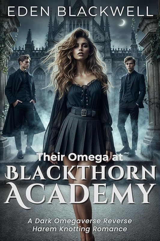 Their Omega at Blackthorn Academy: A Dark Omegaverse Reverse Harem Knotting Romance (Her Pack of Alphas)