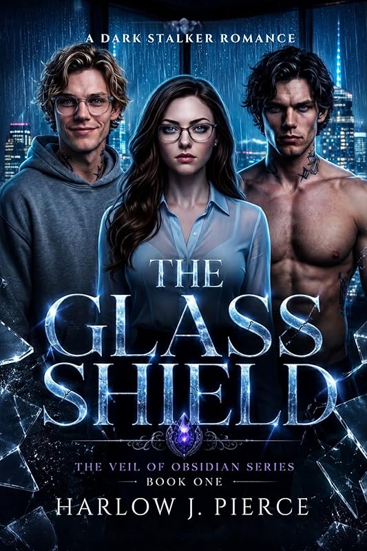 THE GLASS SHIELD: A Dark Stalker Romance (The Veil of Obsidian Series Book 1)