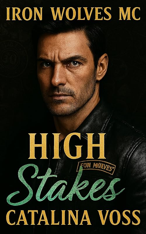 High Stakes: A Former Marine Motorcycle Club Grumpy x Sunshine MC Romance (Iron Wolves MC Book 3)