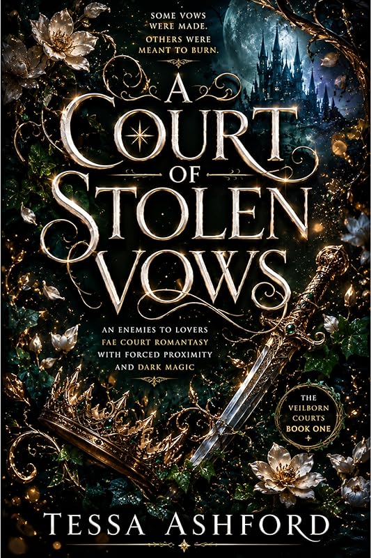 A COURT OF STOLEN VOWS: An Enemies to Lovers Fae Court Romantasy with Forced Proximity and Dark Magic. Book 1