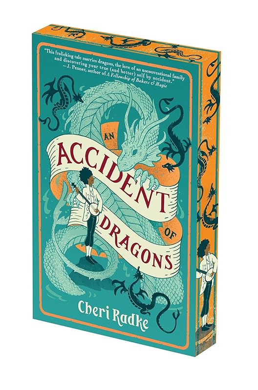An Accident of Dragons: Deluxe Stenciled Edges