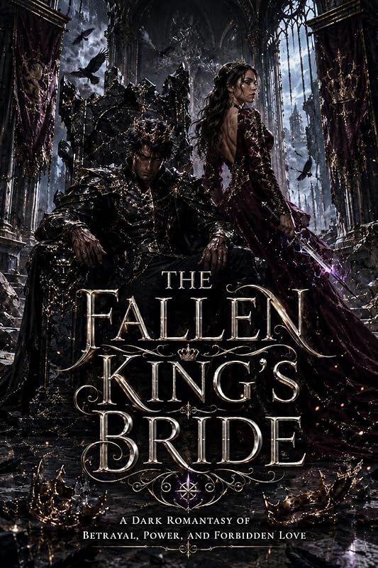 THE FALLEN KING'S BRIDE: A Dark Romantasy of Betrayal, Power, and Forbidden Love (The Crownbound Hearts Saga Book 3)