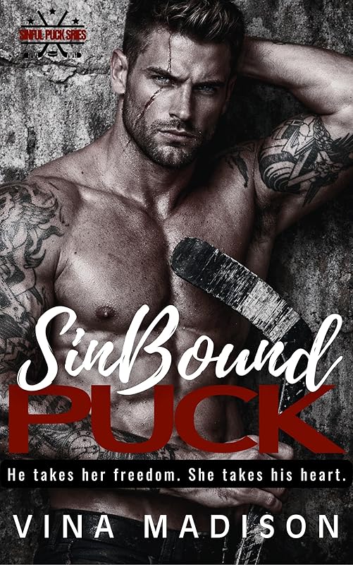 SinBound Puck: An Enemies to Lovers Dark Captive Hockey Romance (Sinful Puck Series Book 4)
