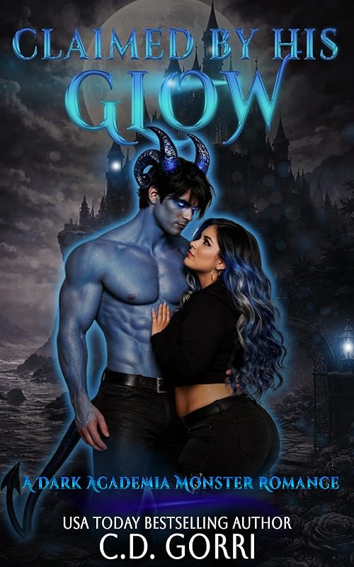 Claimed By His Glow: A Dark Academia Monster Romance (Asgarheim Runevald Institute Book 2)