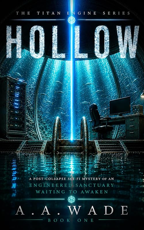 HOLLOW: A Post-Collapse Sci-Fi Mystery of an Engineered Sanctuary Waiting to Awaken (THE TITAN ENGINE SERIES Book 1)