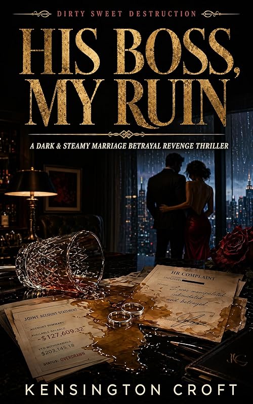 His Boss, My Ruin: A Dark & Steamy Marriage Betrayal Revenge Thriller (Dirty Sweet Destruction Book 2)