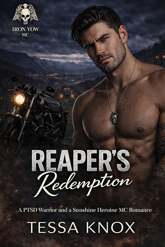 Reaper's Redemption: A Grumpy-Sunshine Military Veteran Motorcycle Club Romance (Iron Vow MC Book 11)