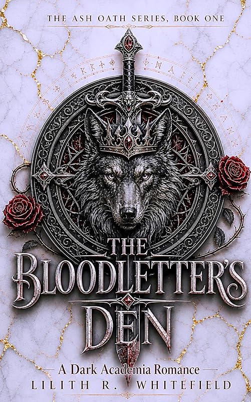 The Bloodletter's Den: A Dark Academia Romance (The Ash Oath Series Book 1)
