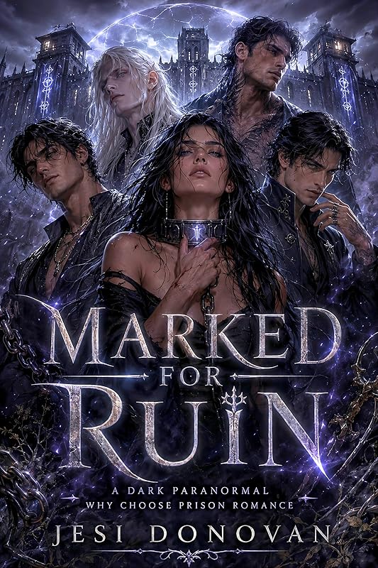 Marked for Ruin: A Dark Paranormal Why Choose Prison Romance (Court of Sinners Book 1)
